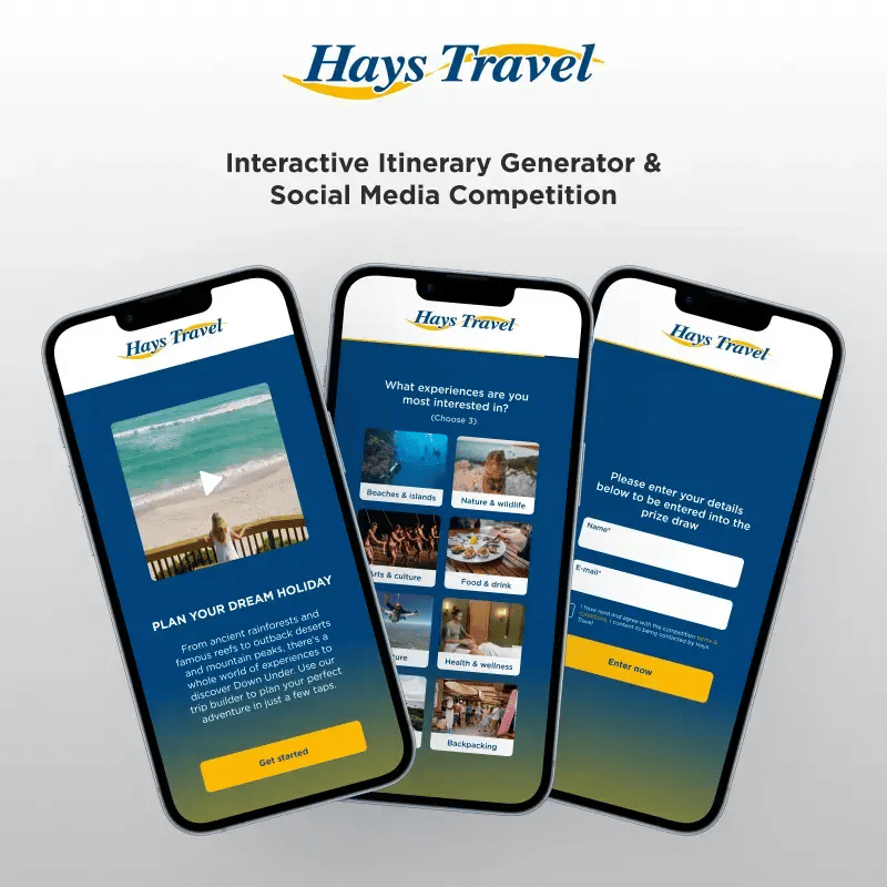 Interactive Itinerary generator